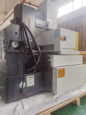 Máquina CNC de corte de fios de trabalho com centrifugador D320c com servomotor e descarga elétrica
