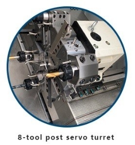Máquina de torneamento CNC Sj-46yd